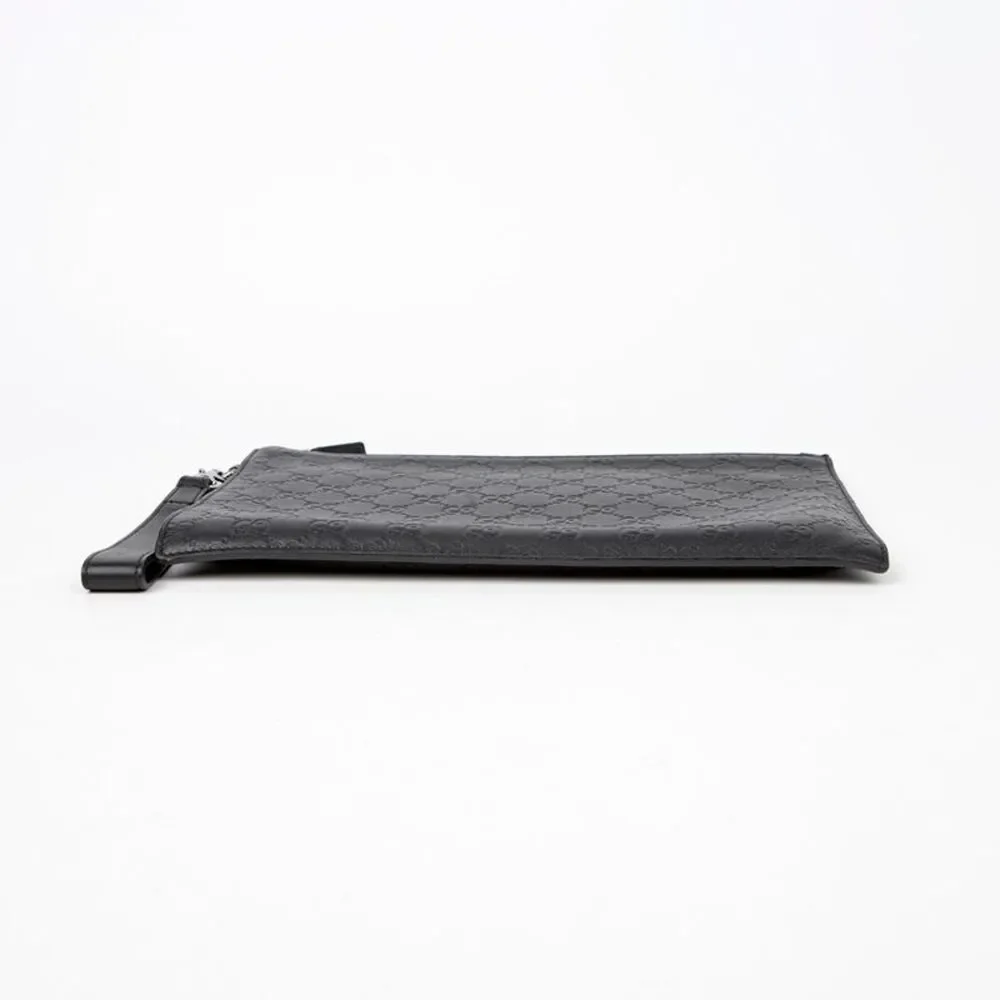 Gg Signature Strap Clutch